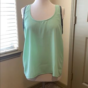 Mint Green Blouse